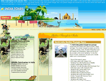 Tablet Screenshot of india-tours.co.in